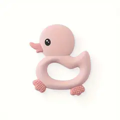 VATYERTY - Juguete de dentición de silicona con forma de pato para niños 3