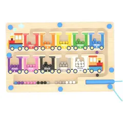 VATYERTY - Laberinto magnético trenes de colores