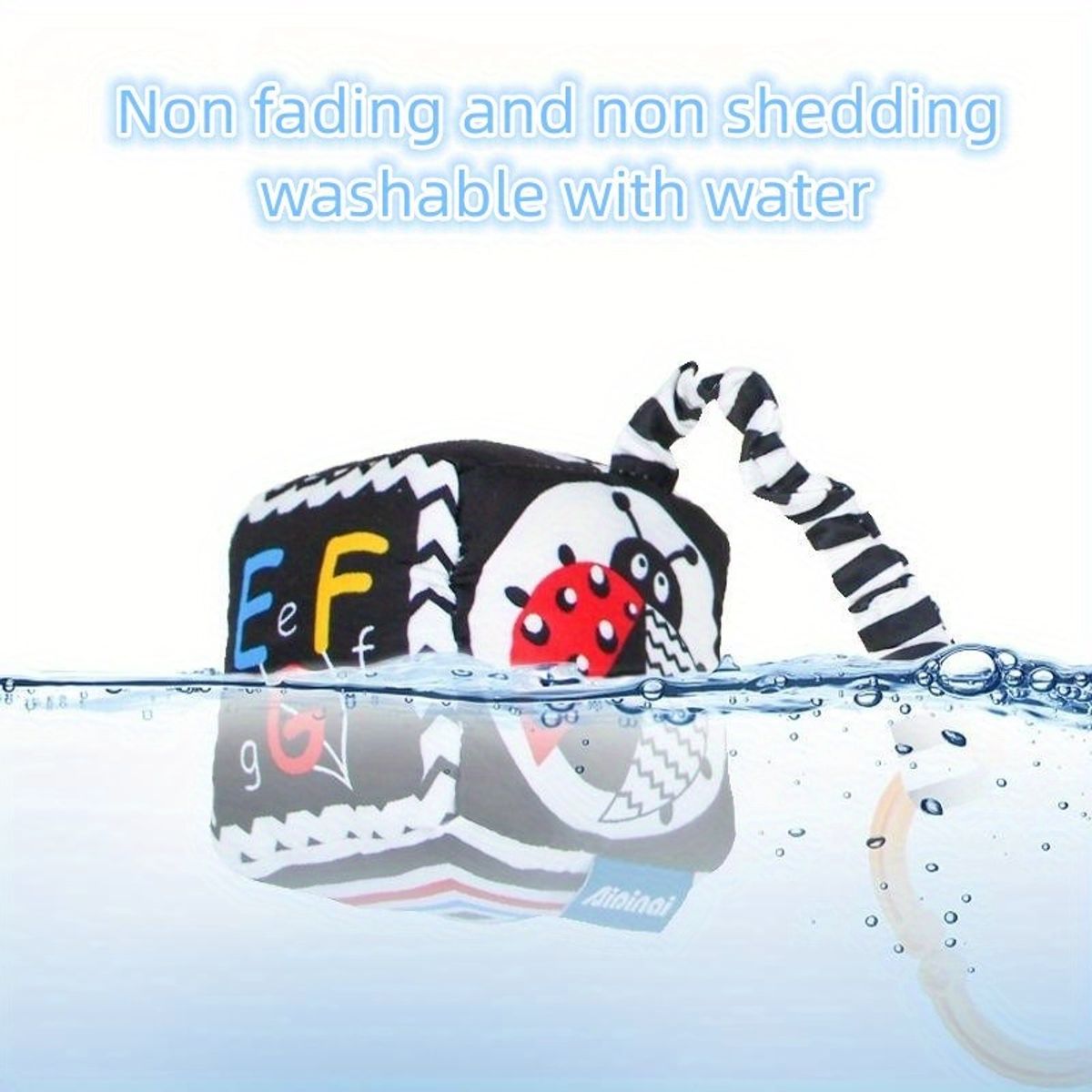 VATYERTY - Juguete colgante de coche blanco y negro regalo de Navidad 2