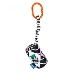 VATYERTY - Juguete colgante de coche blanco y negro regalo de Navidad 3