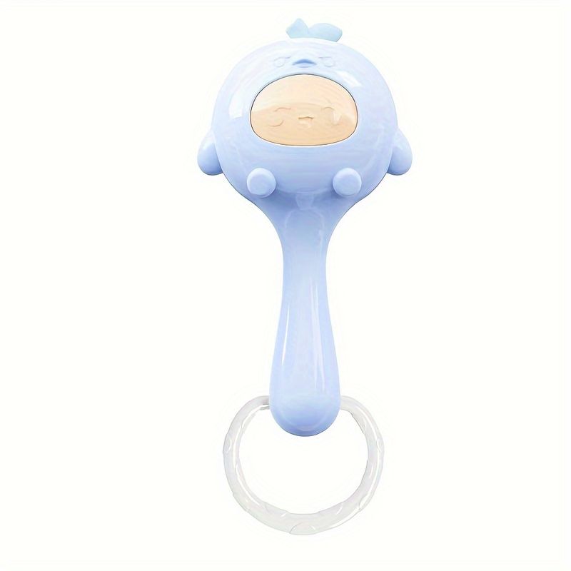 VATYERTY - Juguete musical sonajero de plástico para bebés celeste