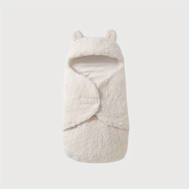 VATYERTY - Saco de Dormir Oso de Peluche Para Recién Nacidos - Blanco