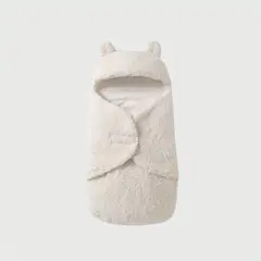 VATYERTY - Saco de Dormir Oso de Peluche Para Recién Nacidos - Blanco