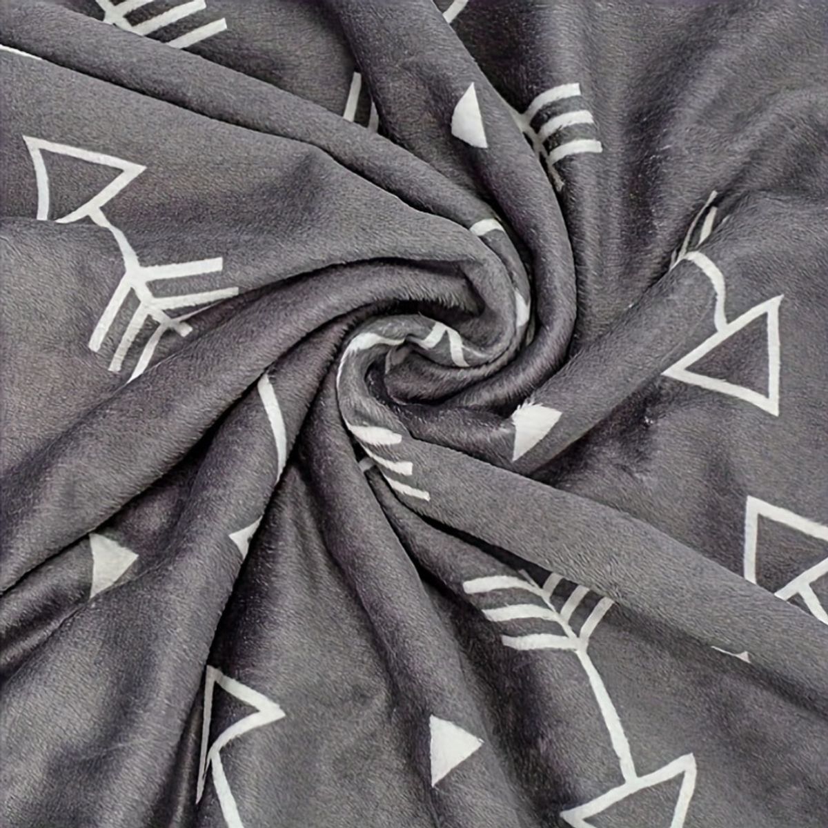 VATYERTY - Manta Para Bebés Recién Nacidos con Estampado - Gris