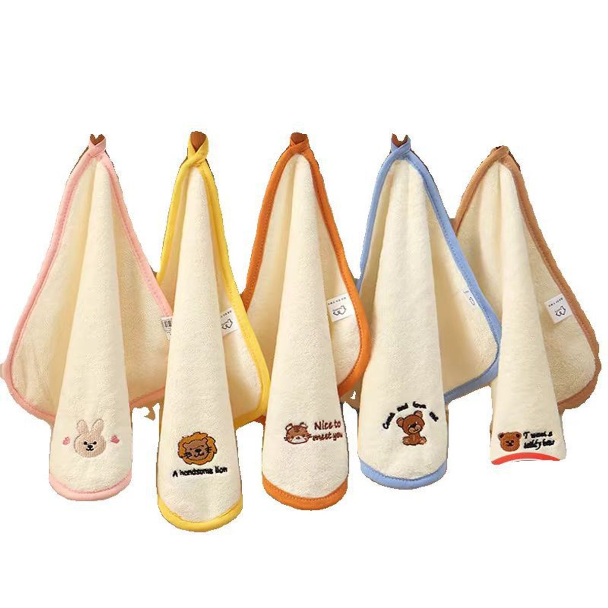 VATYERTY - Juego de 5 toallitas para bebé Con Animales