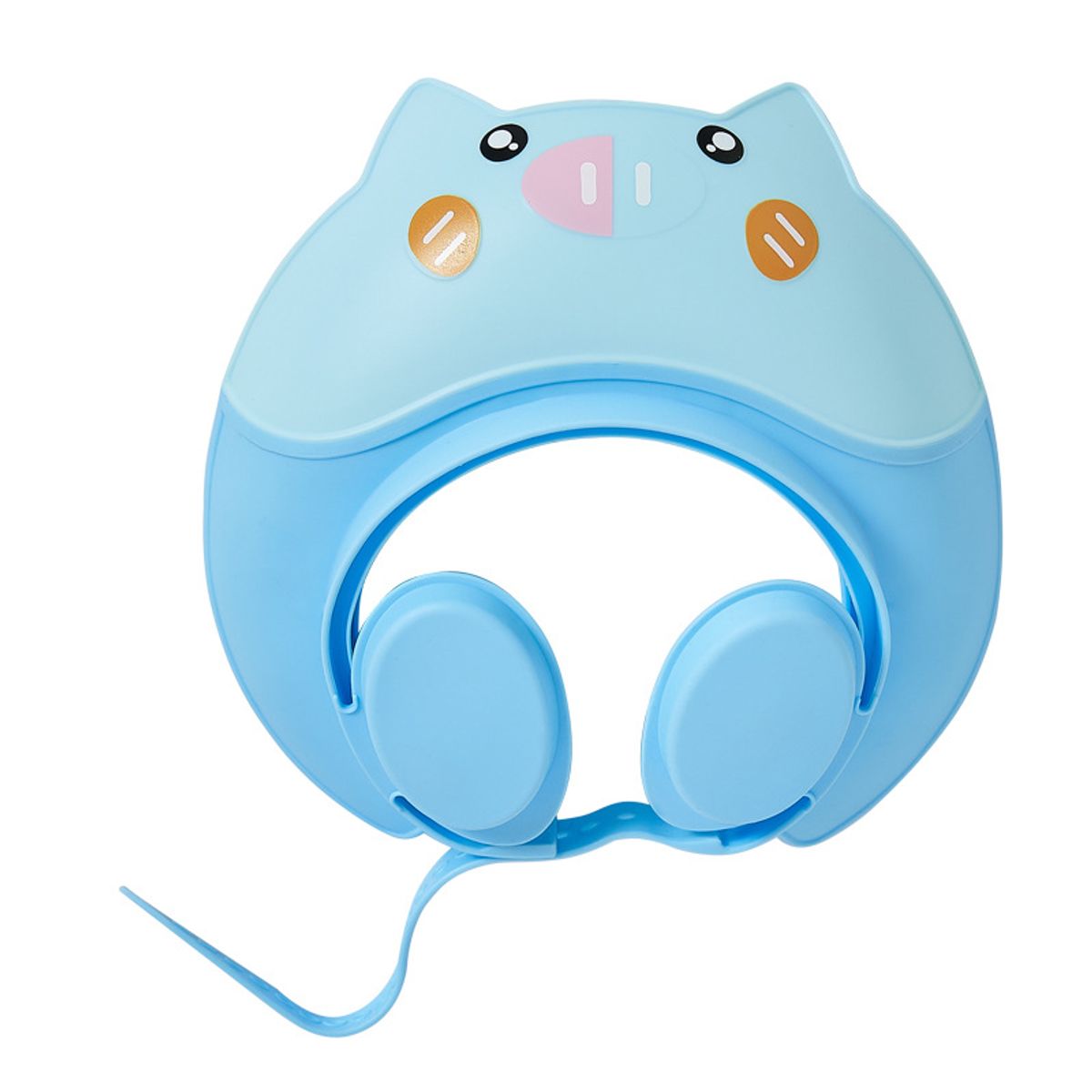 VATYERTY - Gorro de Ducha Para Bebés con Diseño de Cerdito - Azul