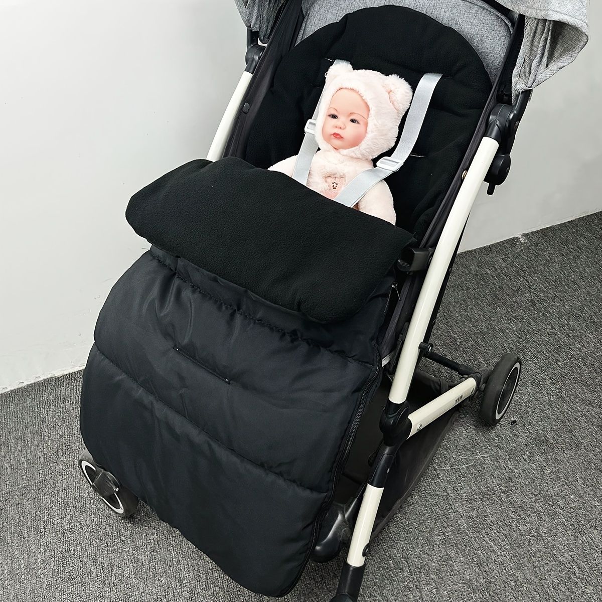 VATYERTY - Saco de Dormir Para Coche de Bebé - Negro