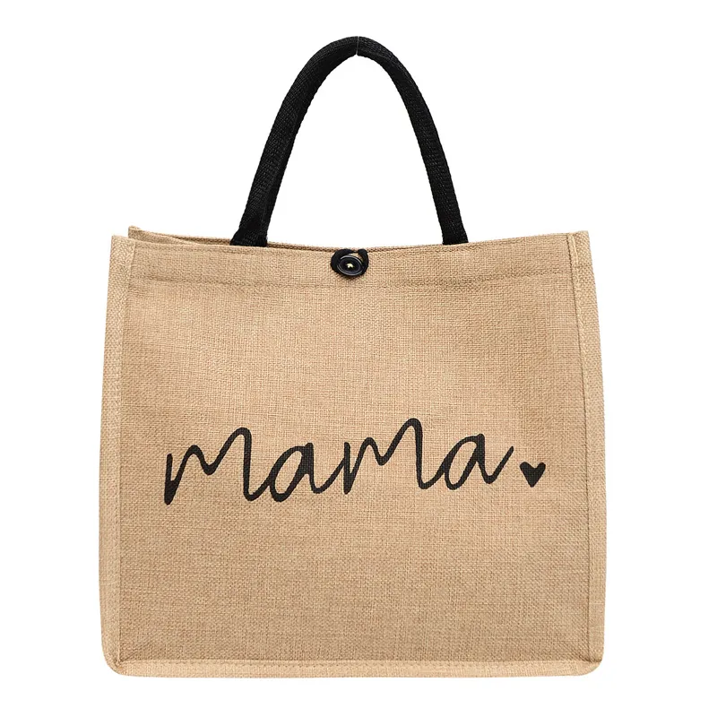 VATYERTY - Bolso Tote de Lino Colección Chic Mama