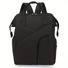 VATYERTY - Mochila Maternal Multicapa - Negro