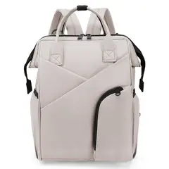 VATYERTY - Mochila Maternal Multicapa - Beige