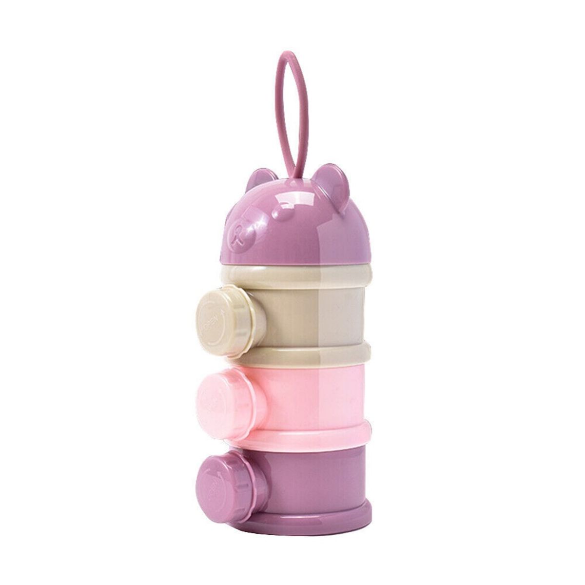 VATYERTY - Dispensador de fórmula para bebés de 3 capas y contenedor de refrigerios 2