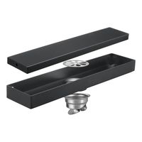 Baño Piso Drenaje De Ducha Coladera Anti-olor Y Oculto 50cm