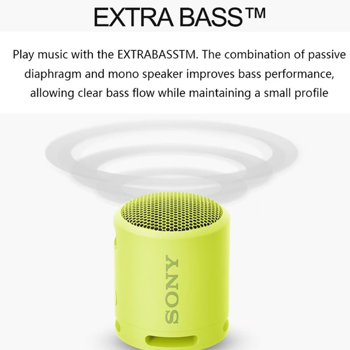 SONY - Parlante Portable Bluetooth Srs-XB-13 Negro Sony Azul