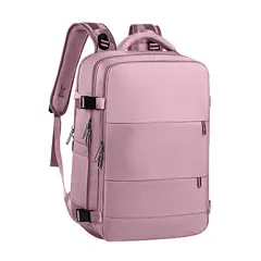 SUPERCENTER - Mochila De Viaje Avión Aprobado Gran Capacidad Rosa