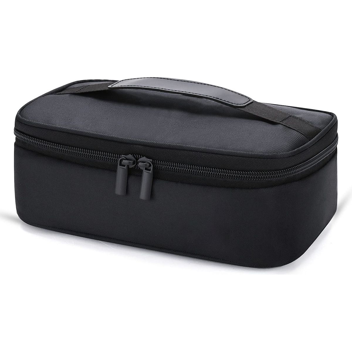 GENERICO - Bolsa De Almuerzo Aislada Para Mujer Hombre Pequeña Negro 4l