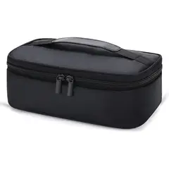 GENERICO - Bolsa De Almuerzo Aislada Para Mujer Hombre Pequeña Negro 4l
