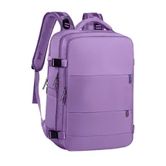 SUPERCENTER - Mochila De Viaje Avión Aprobado Gran Capacidad Violeta