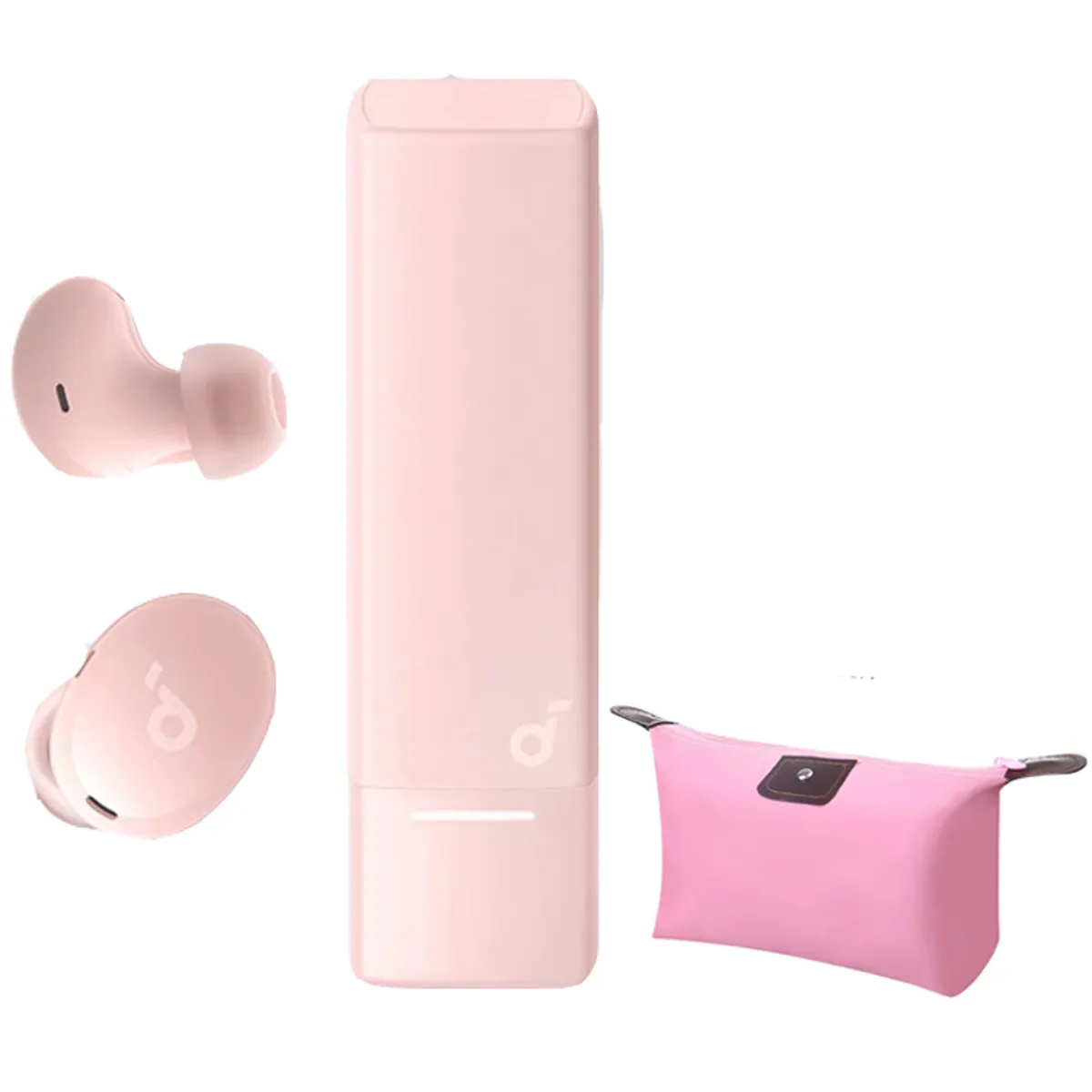 SOUNDCORE - Audifono True Wireless Noise Cancelling A30i Soundcore Rosa y Estuche