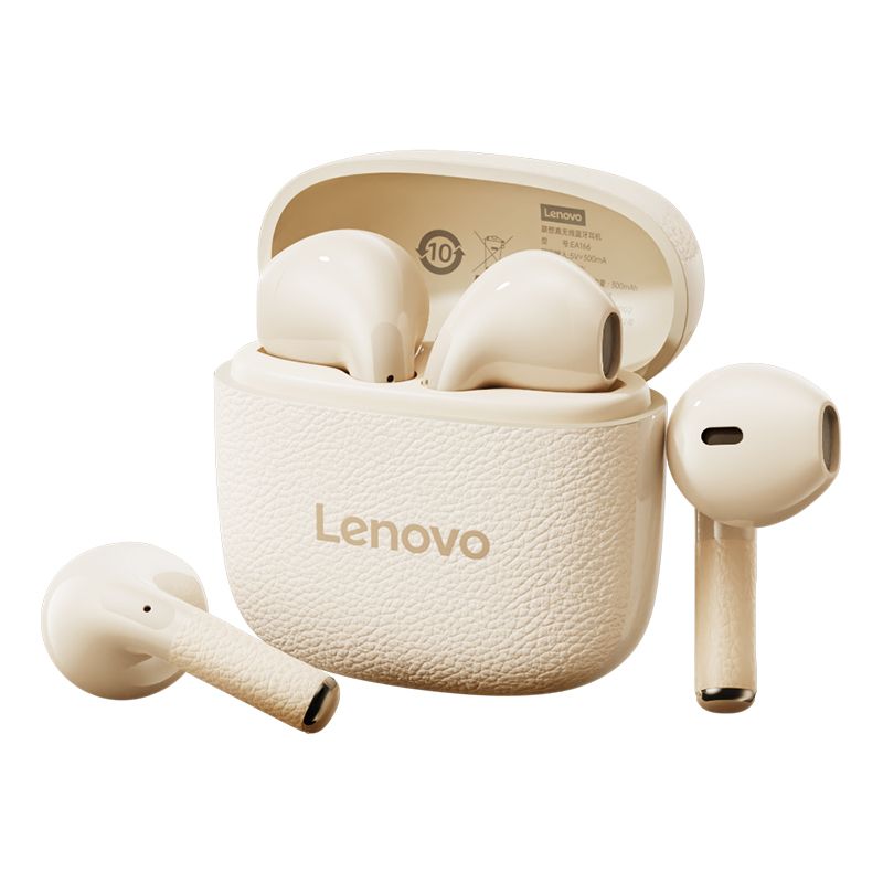 LENOVO - Audífonos Lenovo Clip TA166 TWS Bluetooth 54 Blanco