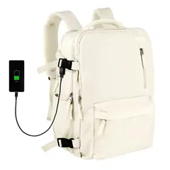 SUPERCENTER - Mochila De Viaje De Gran Capacidad Con Hombros Usb Puerto