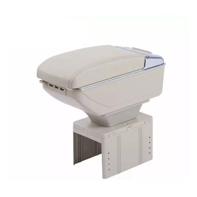 GENERICO - Portavasos Apoyabrazos Auto Universal Base Extensible 7 Usb