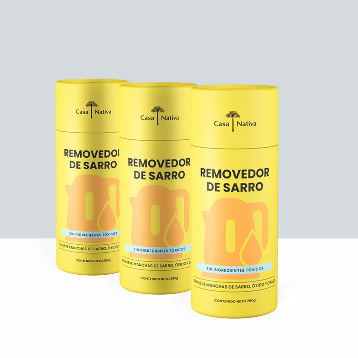 CASA NATIVA - Pack Triple Removedor de Sarro