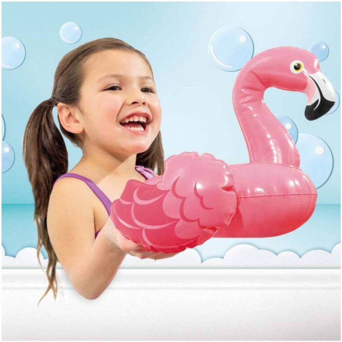 INTEX - Juguetes Inflables INTEX para Bañera o Piscina Flamenco