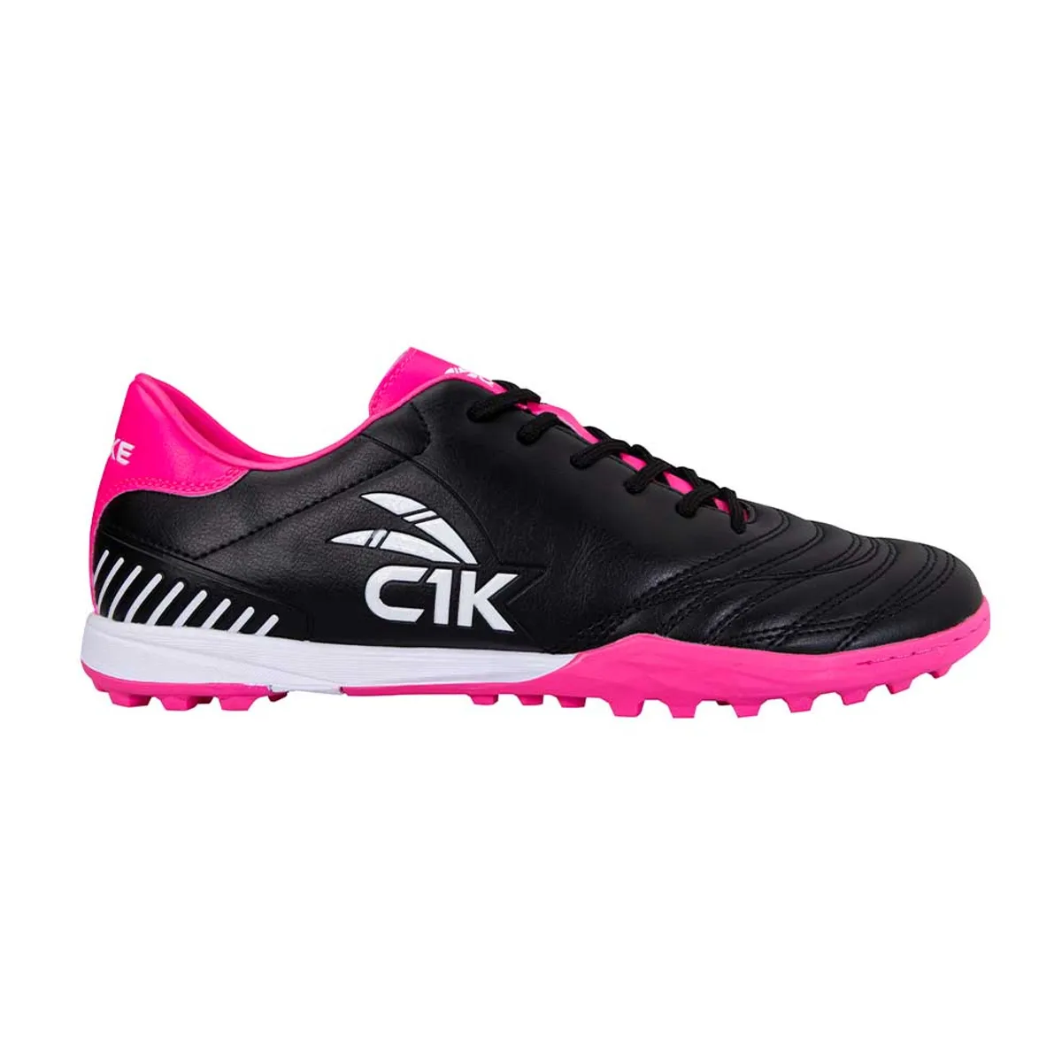 CACIQUE - Zapatillas Baby Futbol Negro Fucsia Finta Cac1ke
