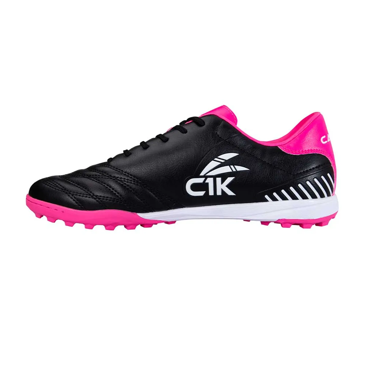 CACIQUE - Zapatillas Baby Futbol Negro Fucsia Finta Cac1ke