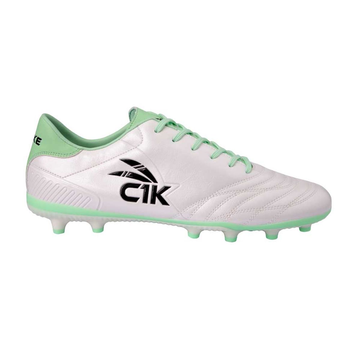 CACIQUE - Zapatillas Hombre Futbol Blanco Verde Finta Cac1ke