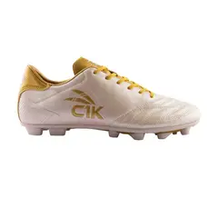 CACIQUE - Zapatillas Hombre Futbol Toperol Tierra Amarillo Dorado Finta Cac1ke