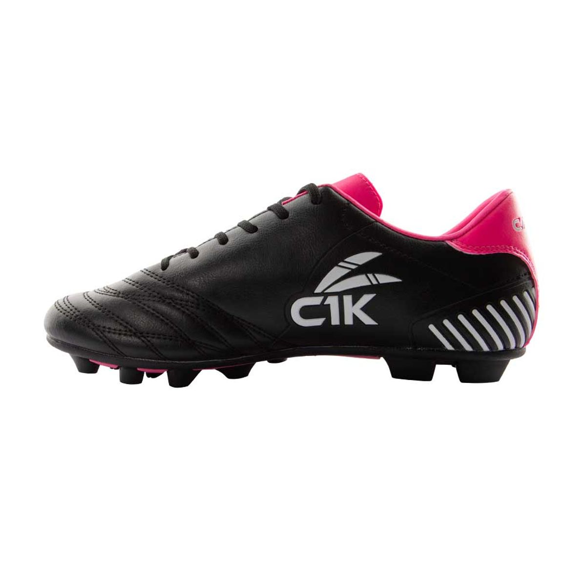 CACIQUE - Zapatillas Futbol Negro Fucsia Finta Cac1ke