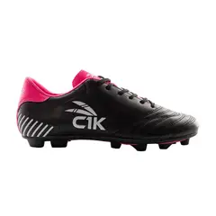 CACIQUE - Zapatillas Futbol Negro Fucsia Finta Cac1ke