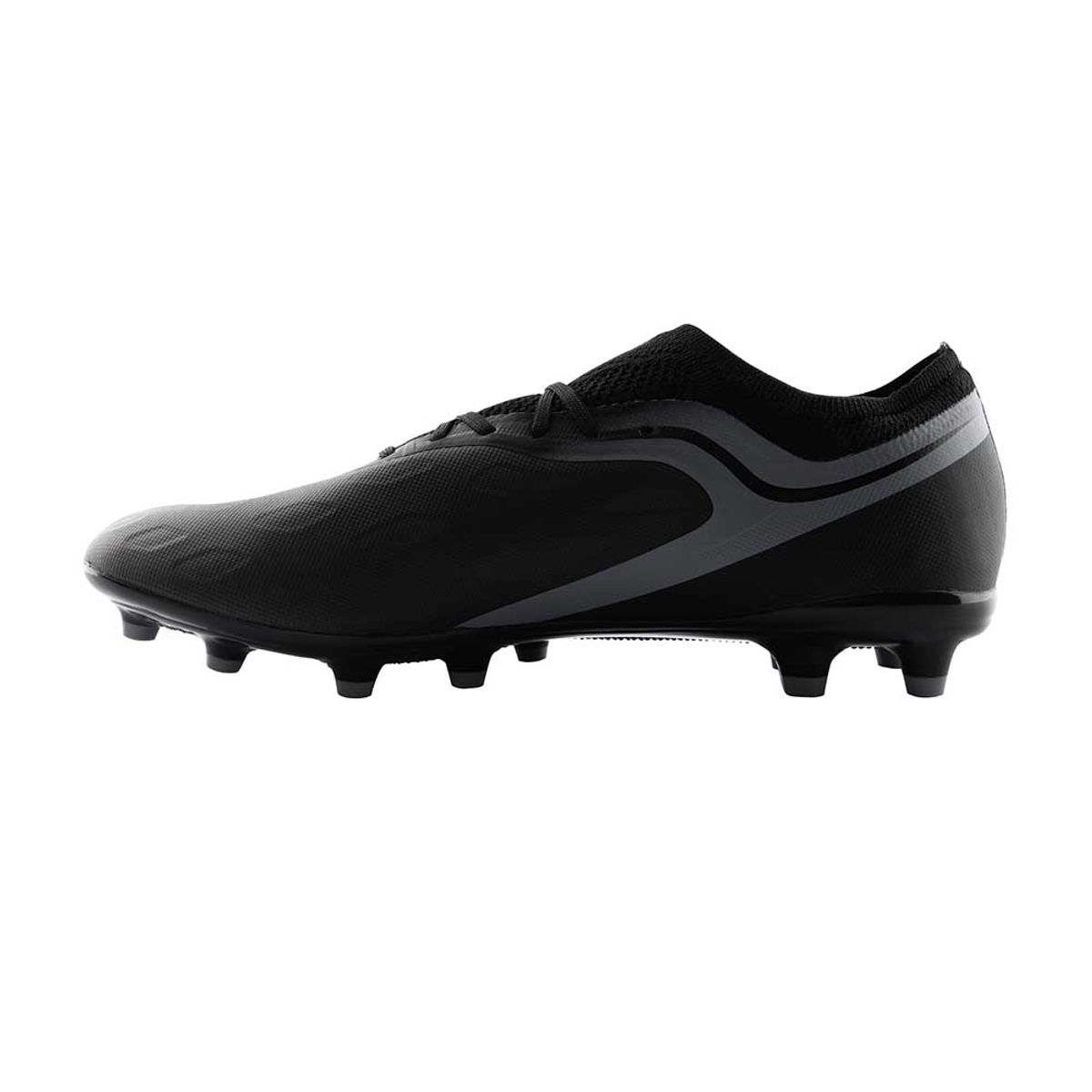 CACIQUE - Zapatillas Hombre Futbol Negro Gris Falcon Cac1ke
