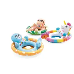 INTEX - Flotador Inflable para Montar Unicornio Talla 3+