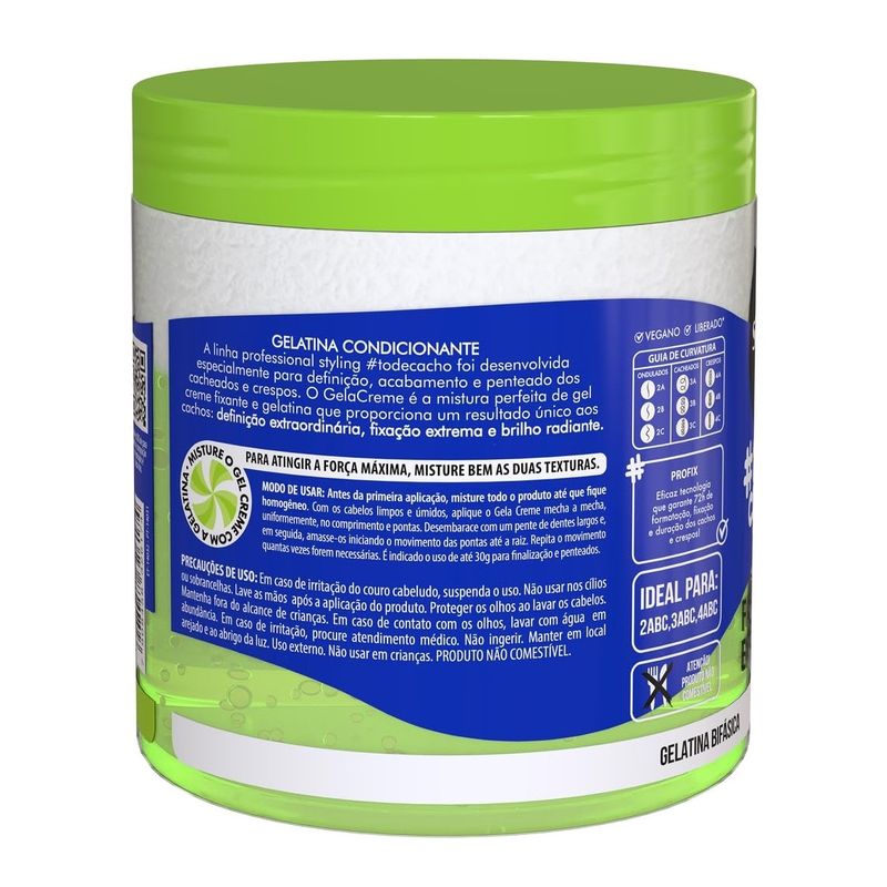 SALON LINE - GEL CREMA FIJACION ULTRA EXTRAORDINARIA 500G SALON LINE