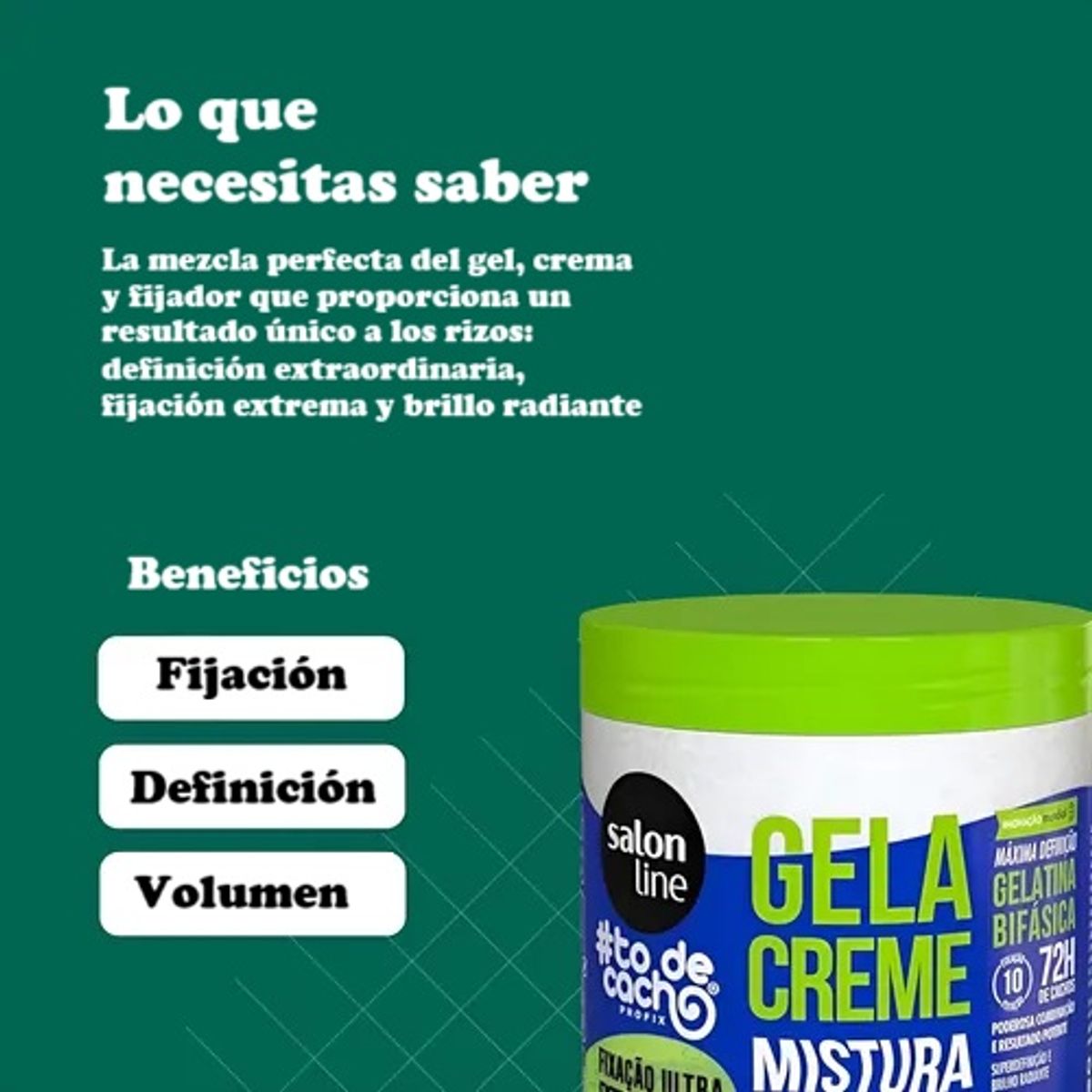 SALON LINE - GEL CREMA FIJACION ULTRA EXTRAORDINARIA 500G SALON LINE