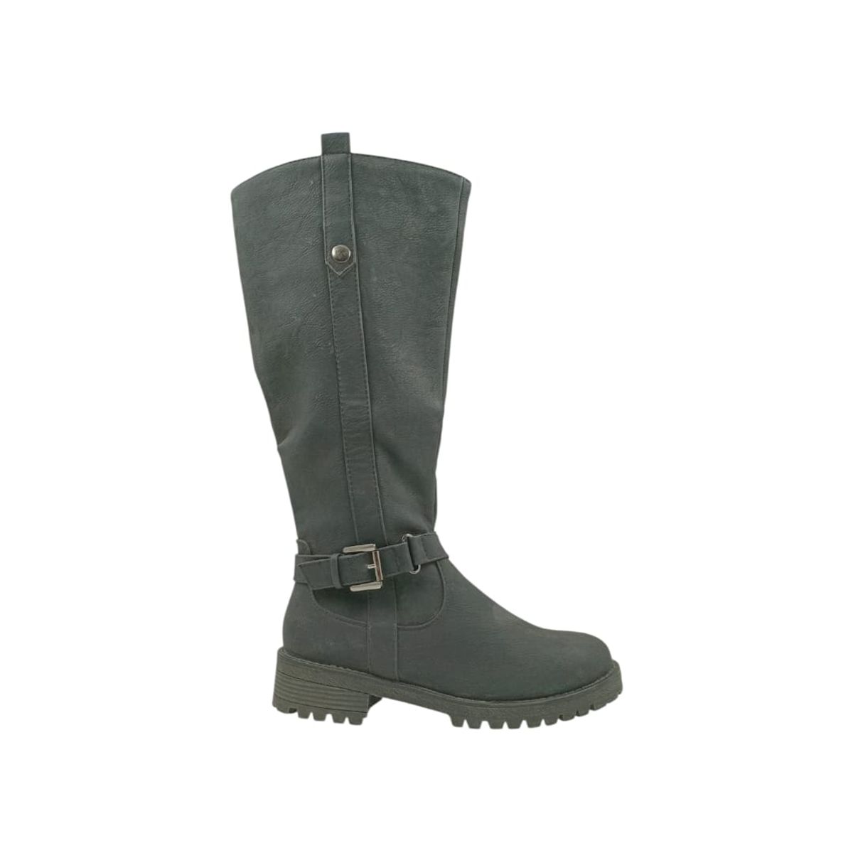 HERIEL - Bota Negra Baja Mujer