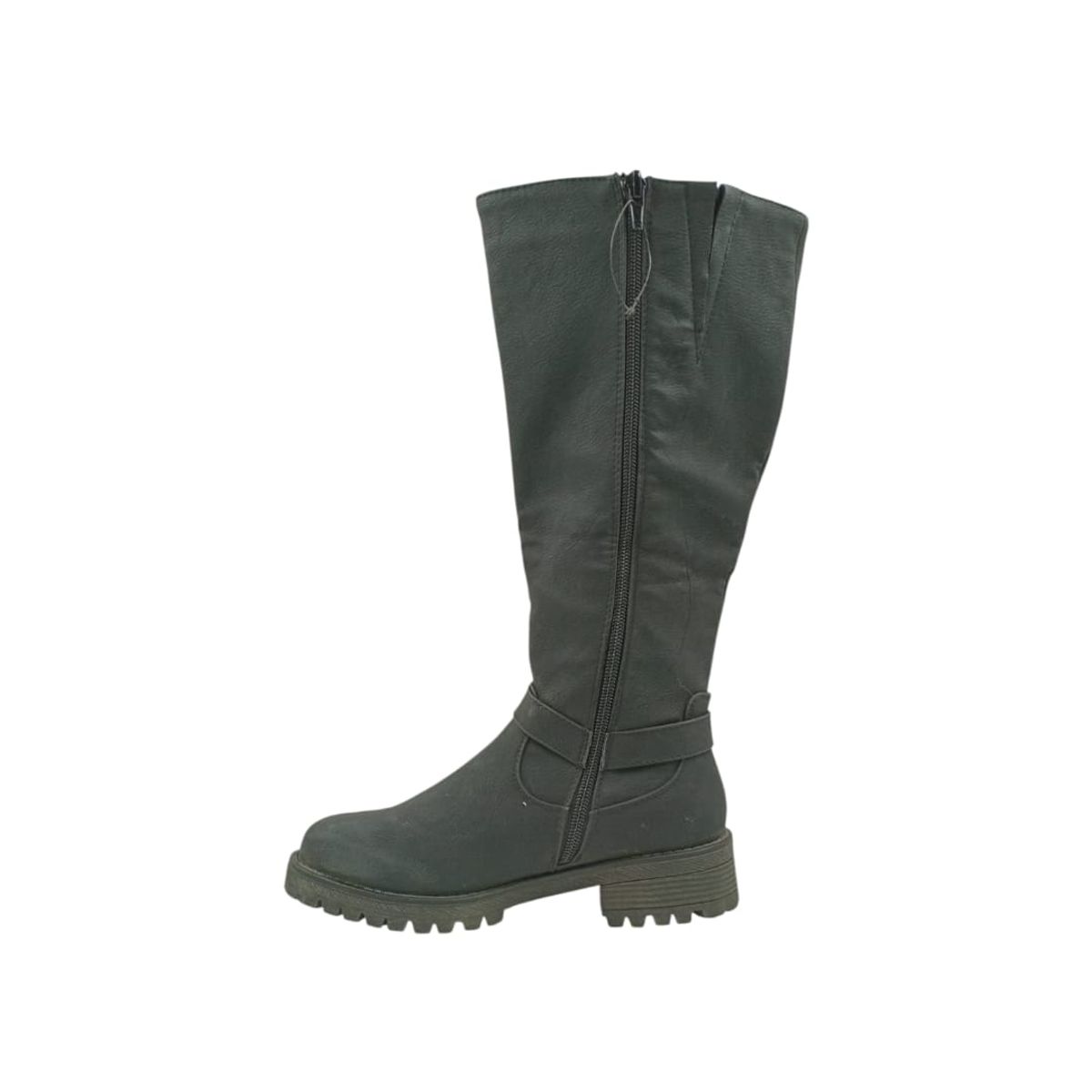 HERIEL - Bota Negra Baja Mujer