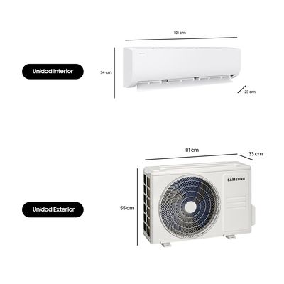 Imagen 2 del producto Aire Acondicionado Split Muro Inverter 24000 BTU