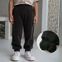 JUMP KIDS - Buzo Forrado de Polar Niños Pantalón Negro