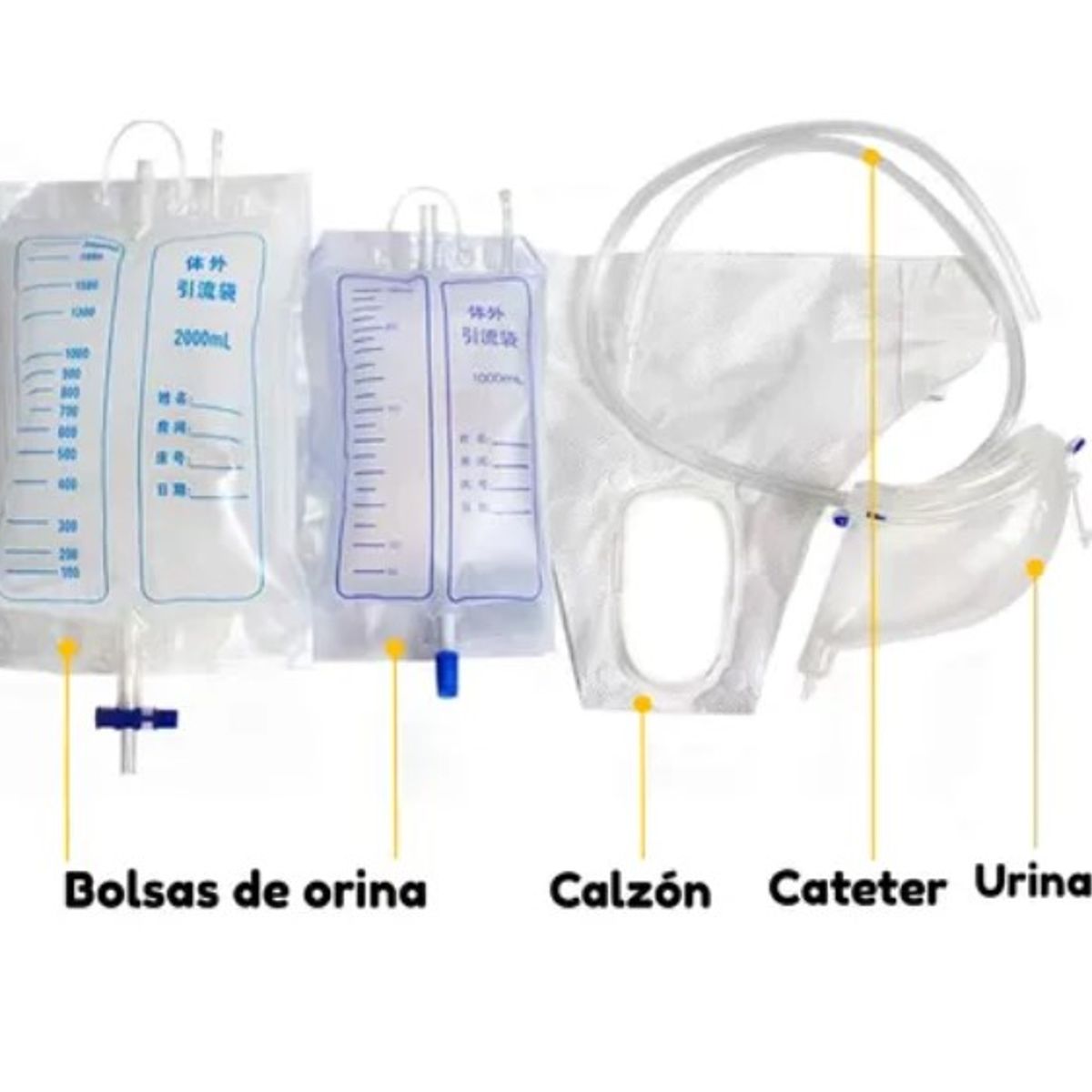 ESHOPANGIE - Colector De Orina Portátil Ahorre Pañales Silicona Normal