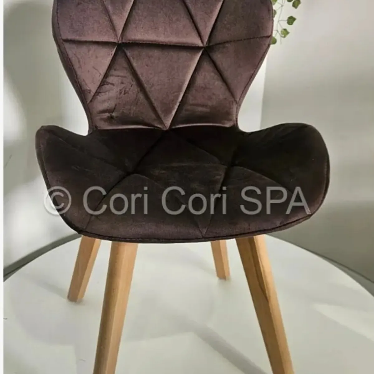 CORI CORI - Silla Mariposa Velvet Cafe