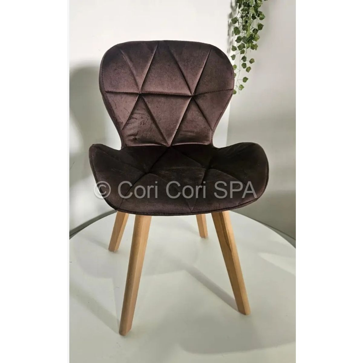 CORI CORI - Silla Mariposa Velvet Cafe