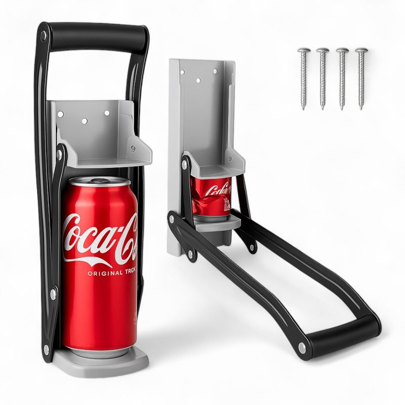 JAVIMATE - APLASTA LATAS Y ABREBOTELLAS DE ALUMINIO