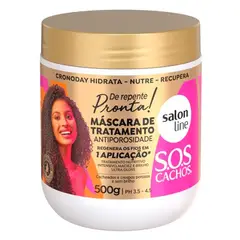 SALON LINE - SOS MASCARA ANTIPOROSIDADES PRONTA 500GR
