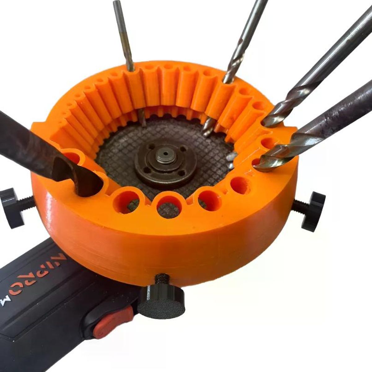 GENERICO - Afilador Brocas Amoladora Portátil 4,5 Pulgada Galletera