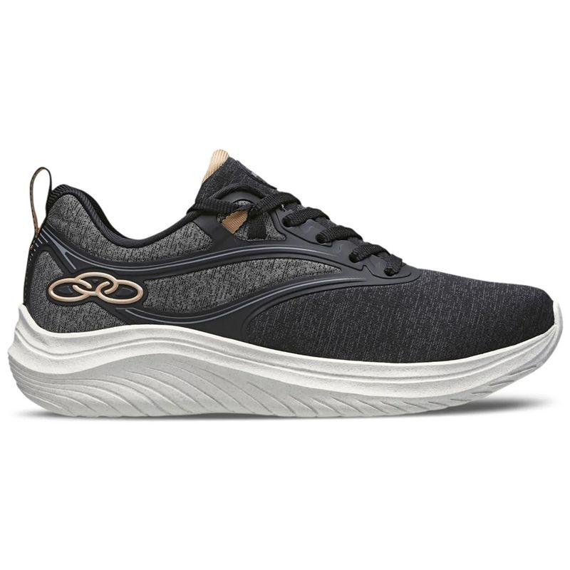 OLYMPIKUS - Zapatilla Mujer Alfa 2 Negro/Gris