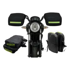 GENERICO - Cubre Puños De Moto Guante Cubre Mano Chiporro Impermeable