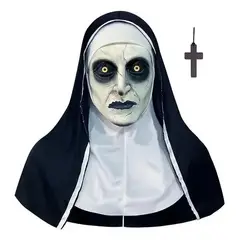 GENERICO - Máscara Halloween Monja Del Terror Para Adulto
